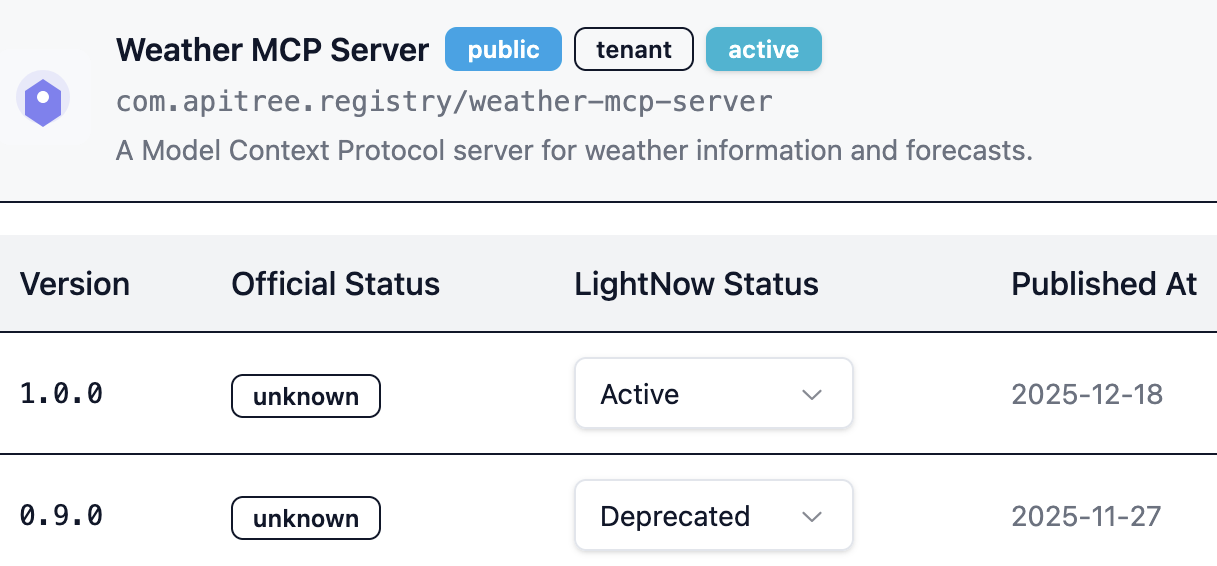 MCP discovery with capability-aware filters